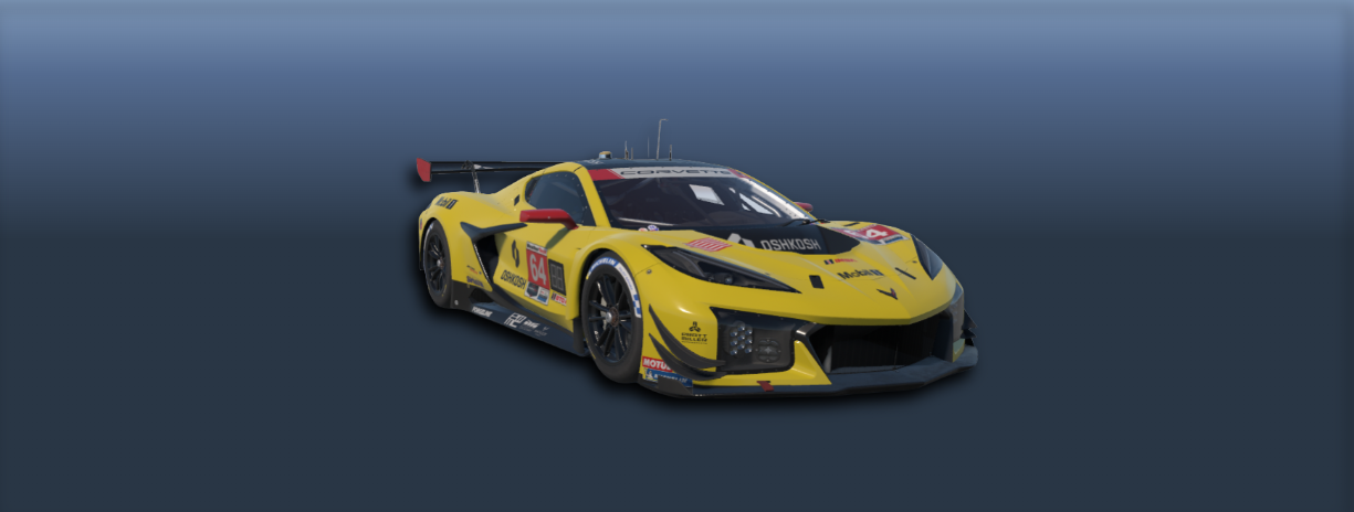 Corvette Z06 GT3.R setup license on ISETUPS