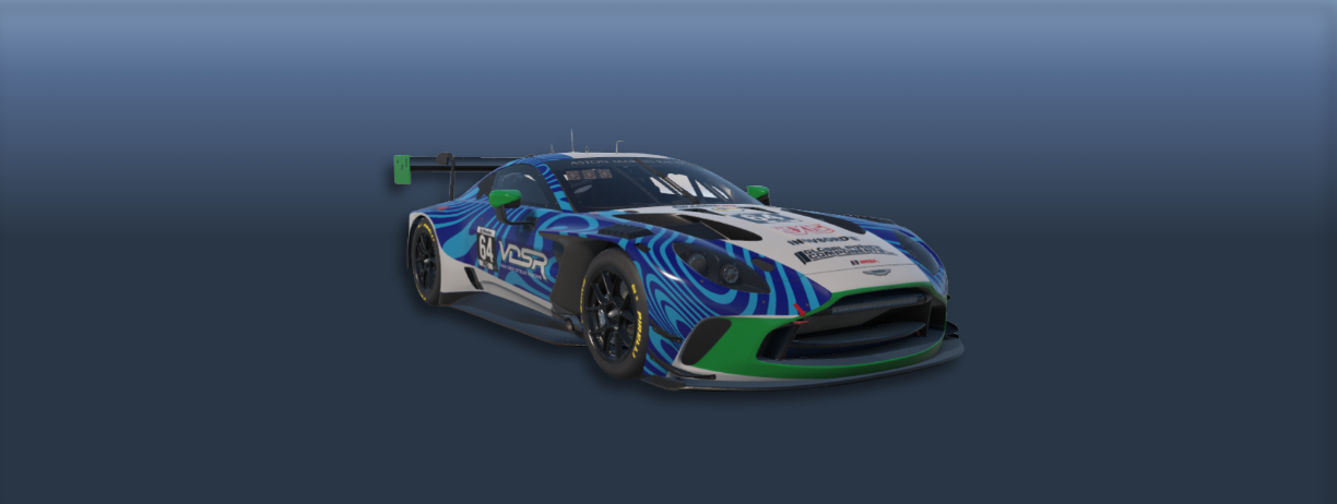 Aston Martin Vantage GT3 Evo setup license on ISETUPS